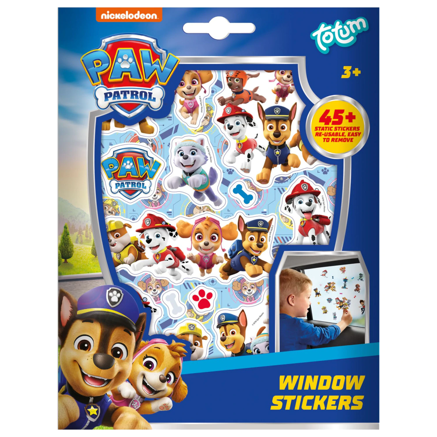Paw Patrol Tower Fensteraufkleber Set Produktfoto