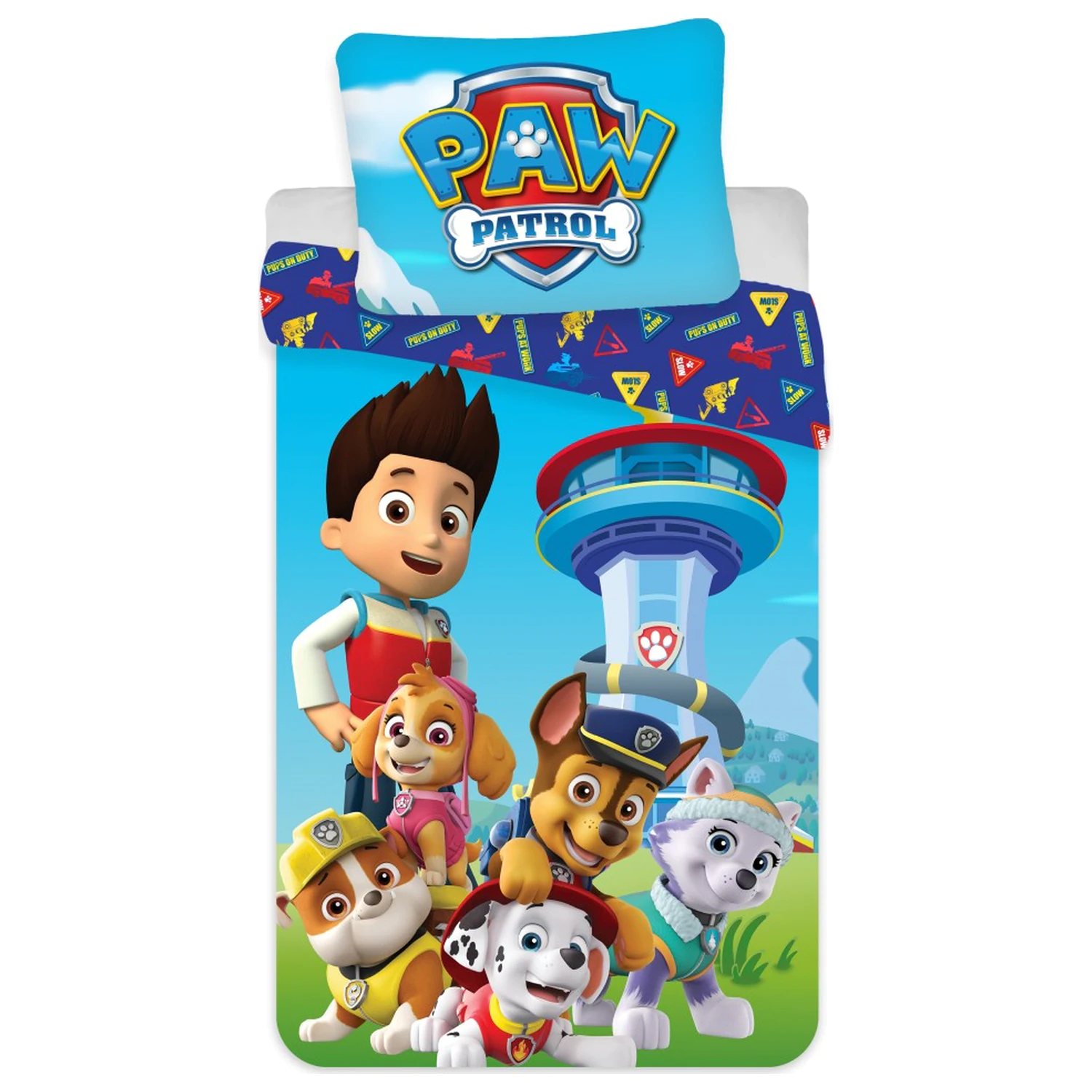Paw Patrol Tower Adventure Kinder, Vorschul- Bettbezug Produktfoto