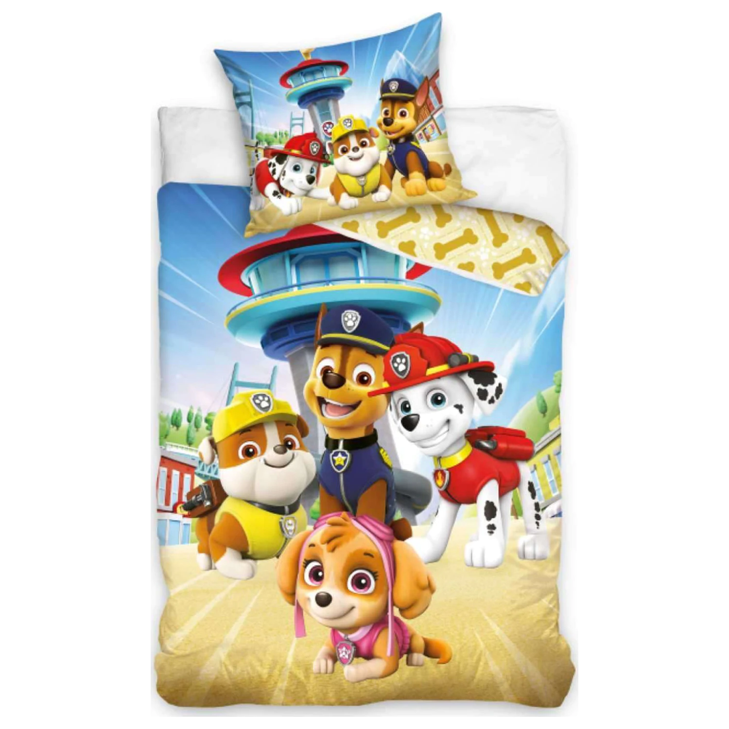 Paw Patrol Tower Team Bettbezug Produktfoto