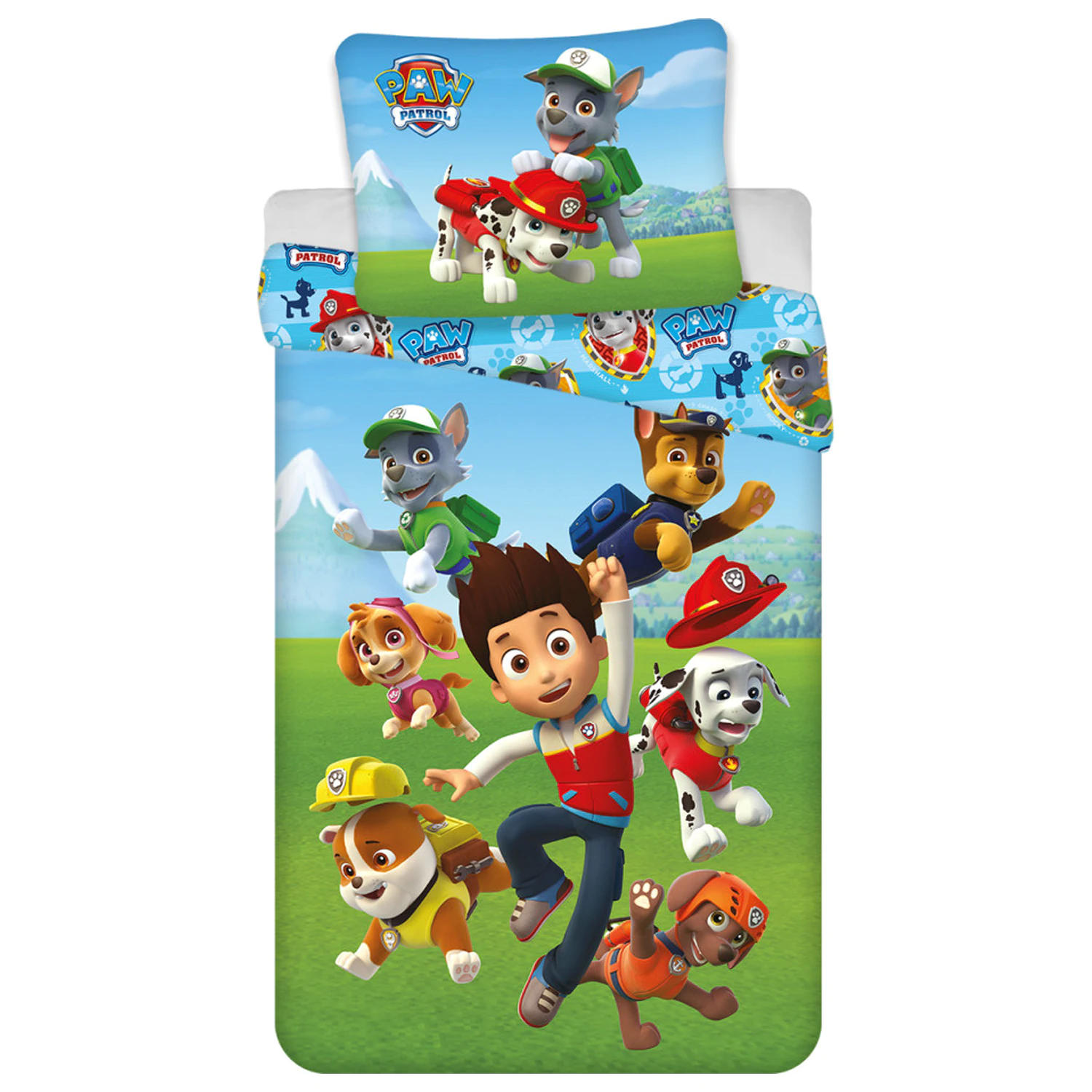 PAW Patrol Training Bettdeckenbezug Produktfoto