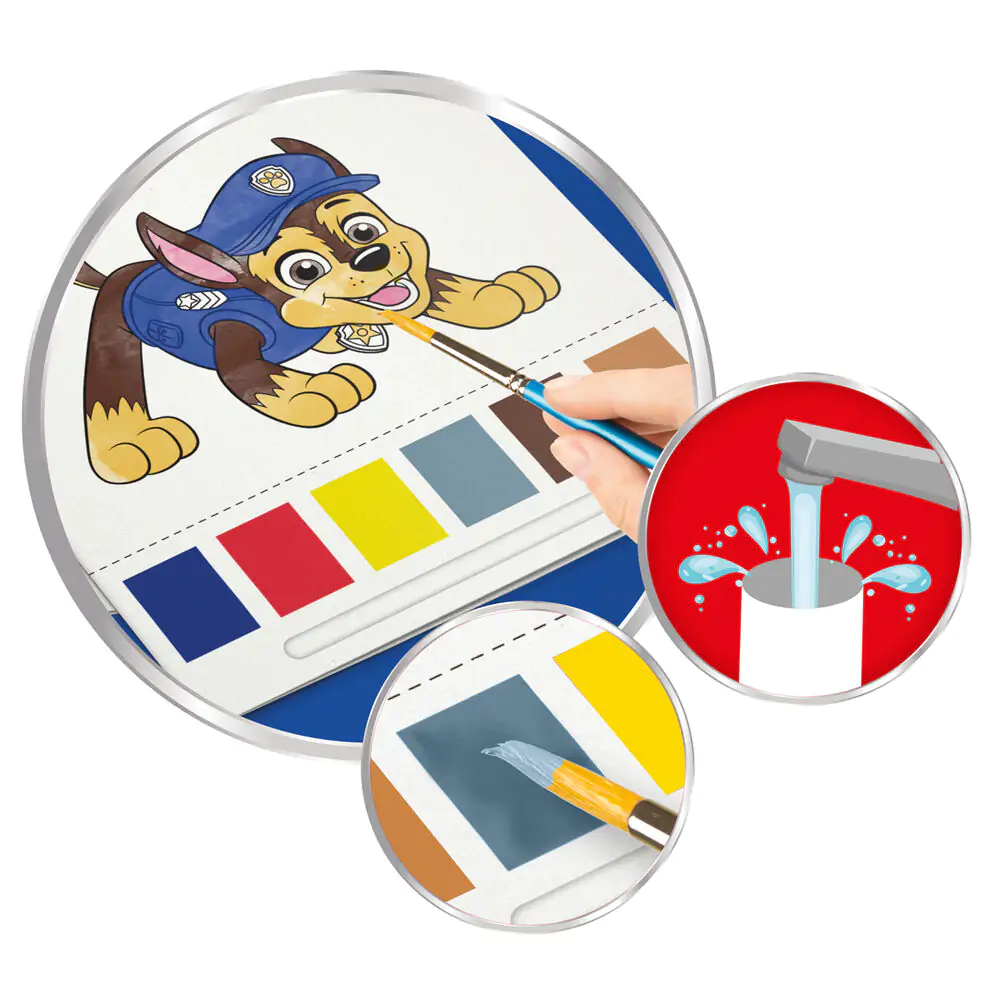 Paw Patrol Aquarell Skizzenblock Produktfoto