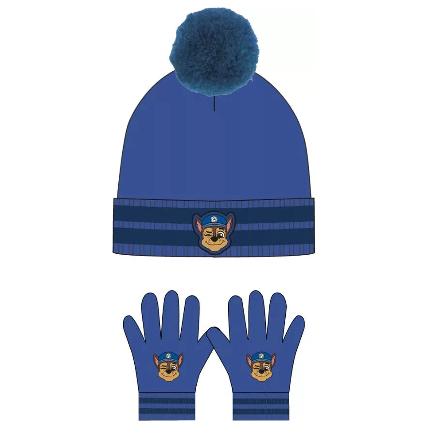 Paw Patrol Wink Kinder Mütze + Handschuh Set Produktfoto