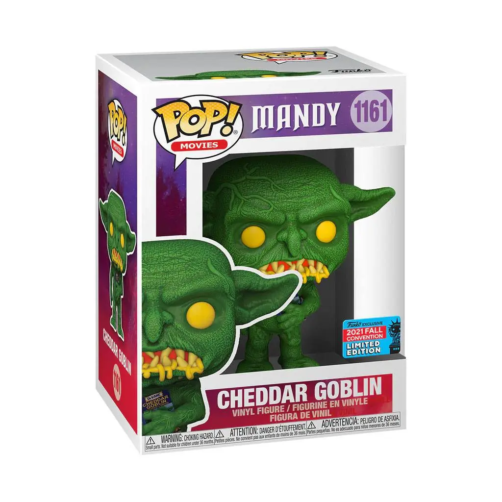 Mandy POP! Movies Vinyl Figur Cheddar Goblin Exclusive 9 cm Produktfoto