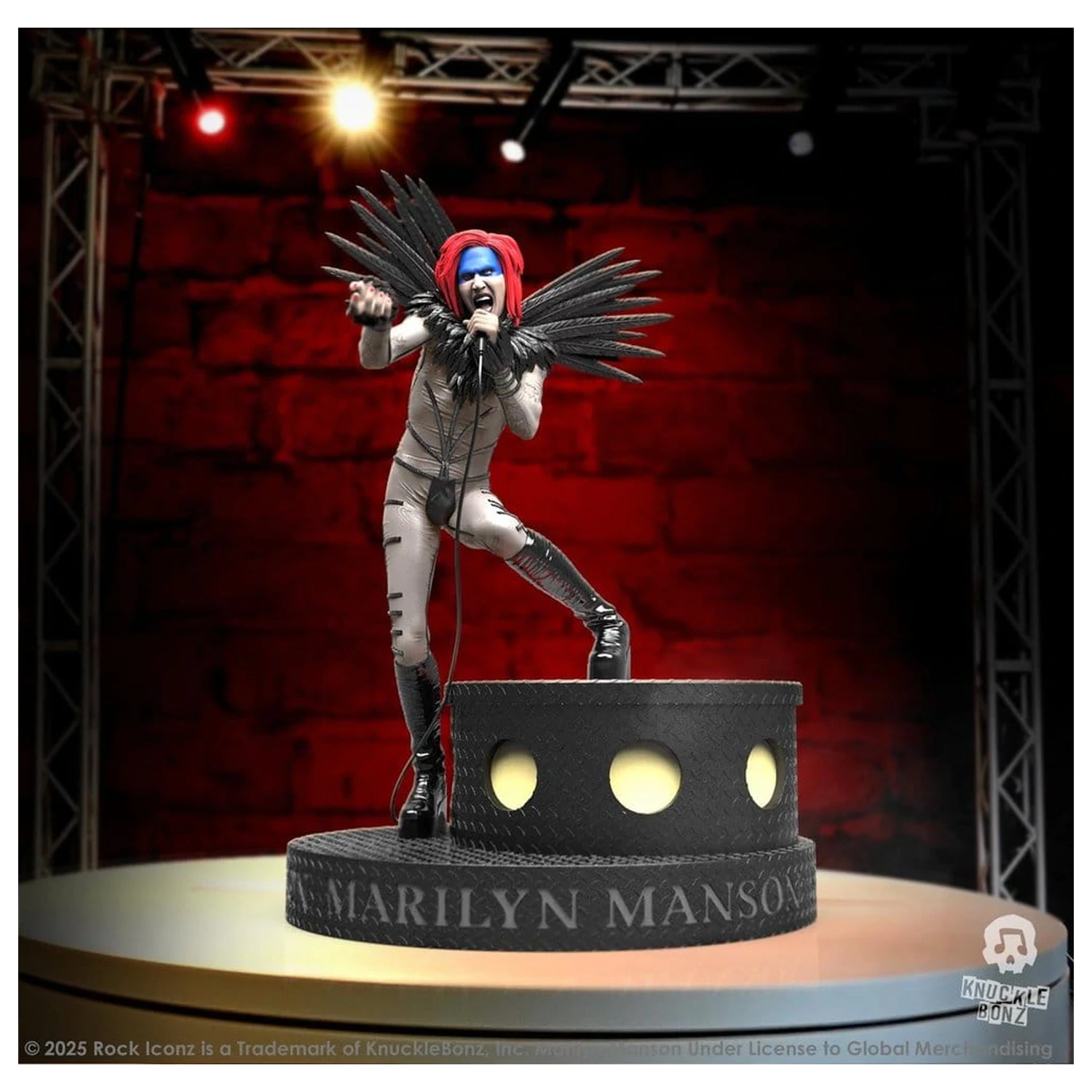 Marilyn Manson Rock Iconz Statuette Marilyn Manson II 24 cm Produktfoto