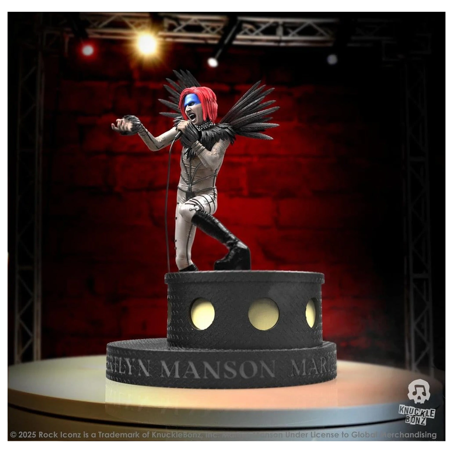 Marilyn Manson Rock Iconz Statuette Marilyn Manson II 24 cm Produktfoto