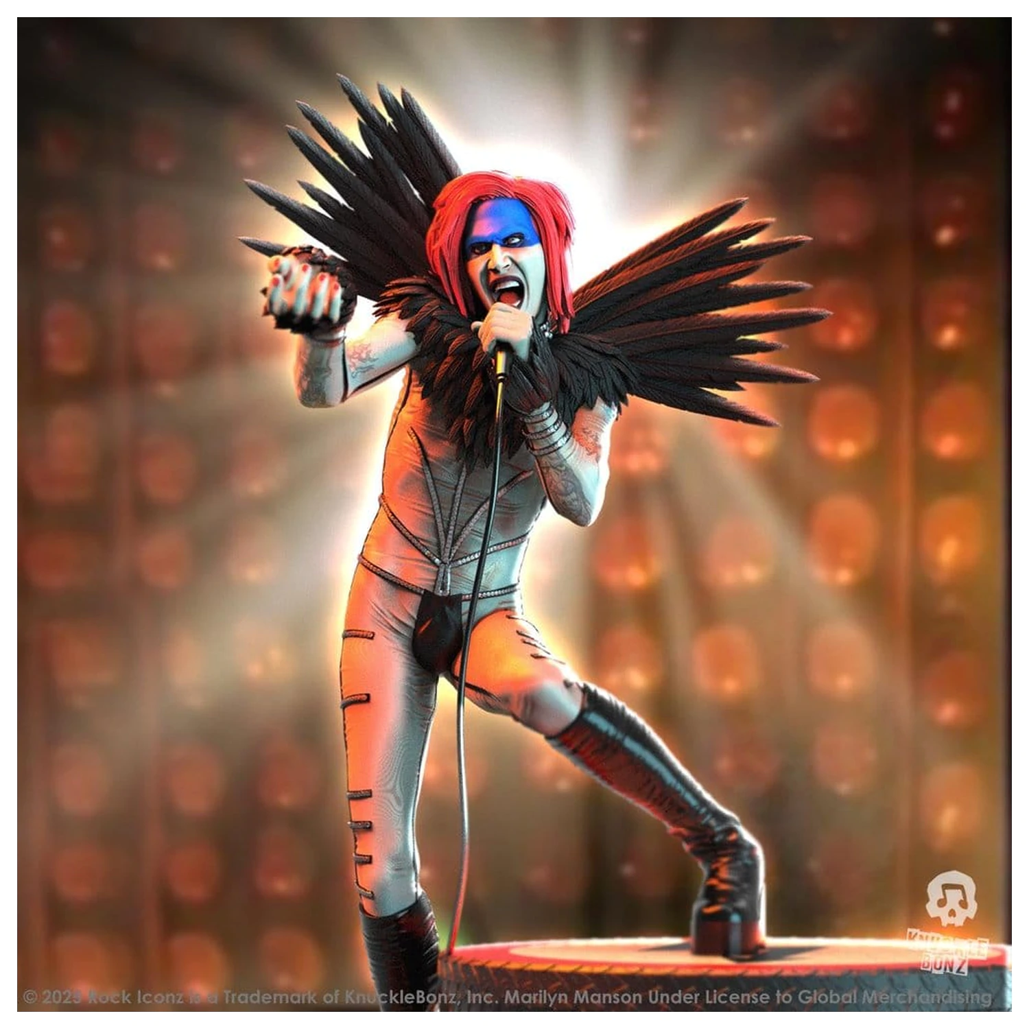 Marilyn Manson Rock Iconz Statuette Marilyn Manson II 24 cm Produktfoto