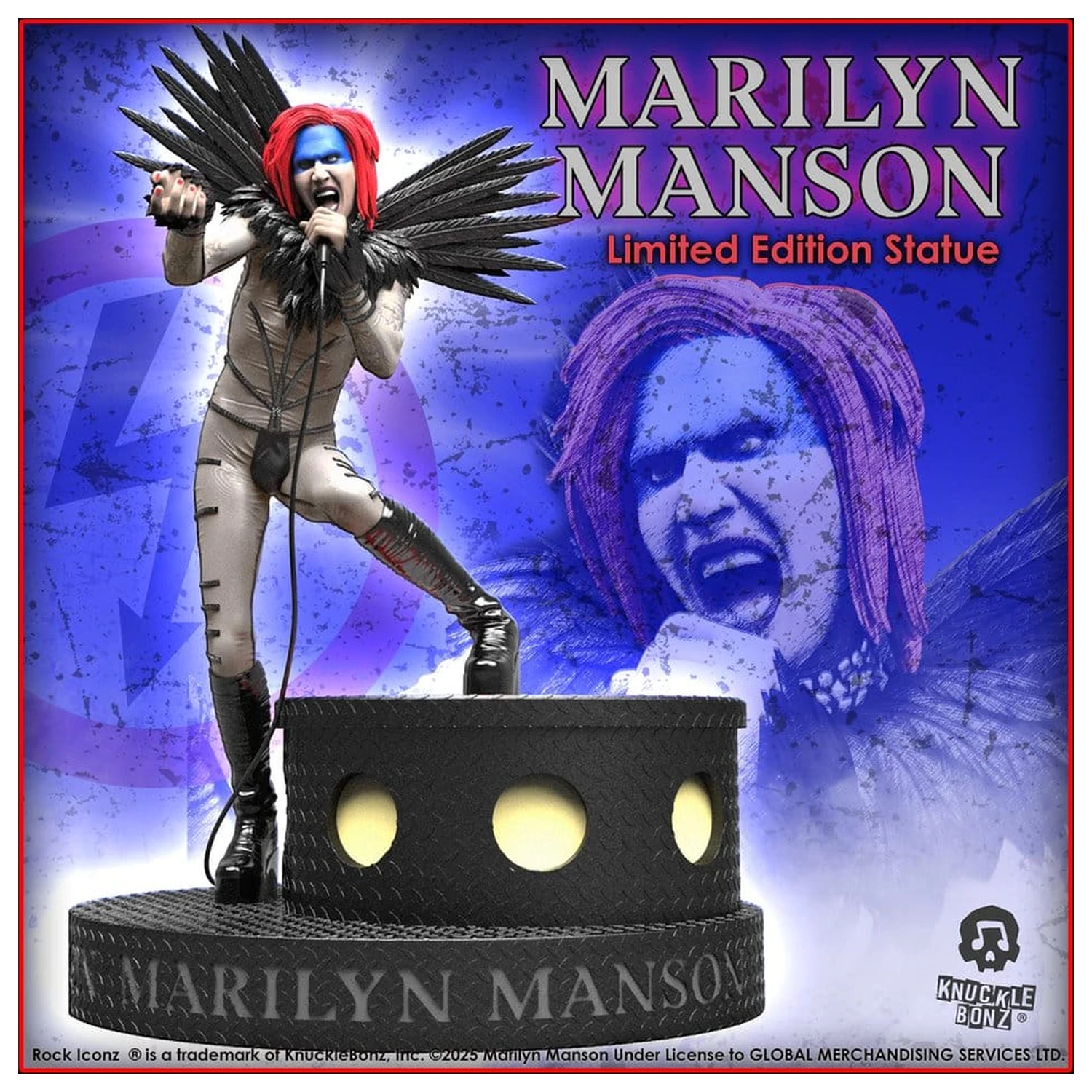 Marilyn Manson Rock Iconz Statuette Marilyn Manson II 24 cm Produktfoto