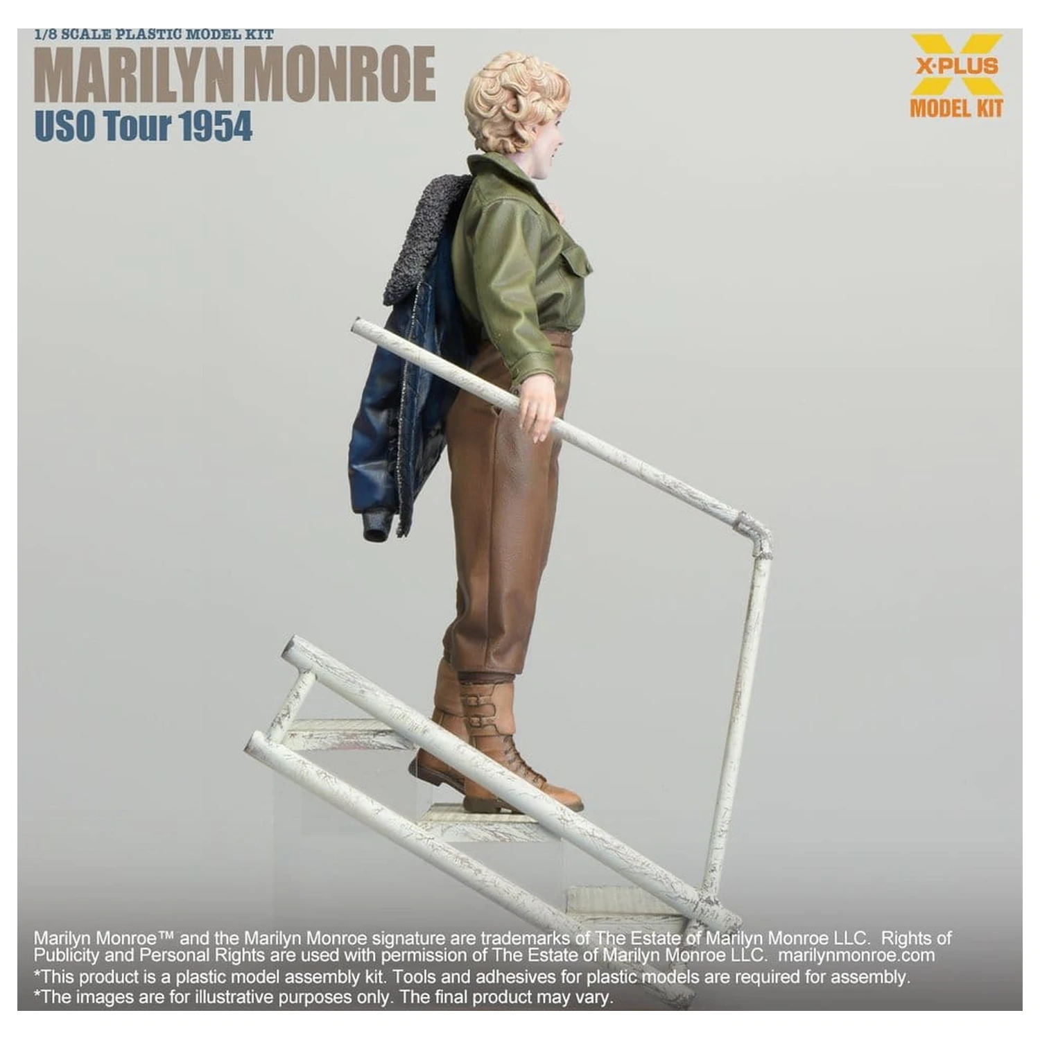 Marilyn Monroe Kunststoff Modellbausatz 1/8 (Reproduktion) 26 cm Produktfoto