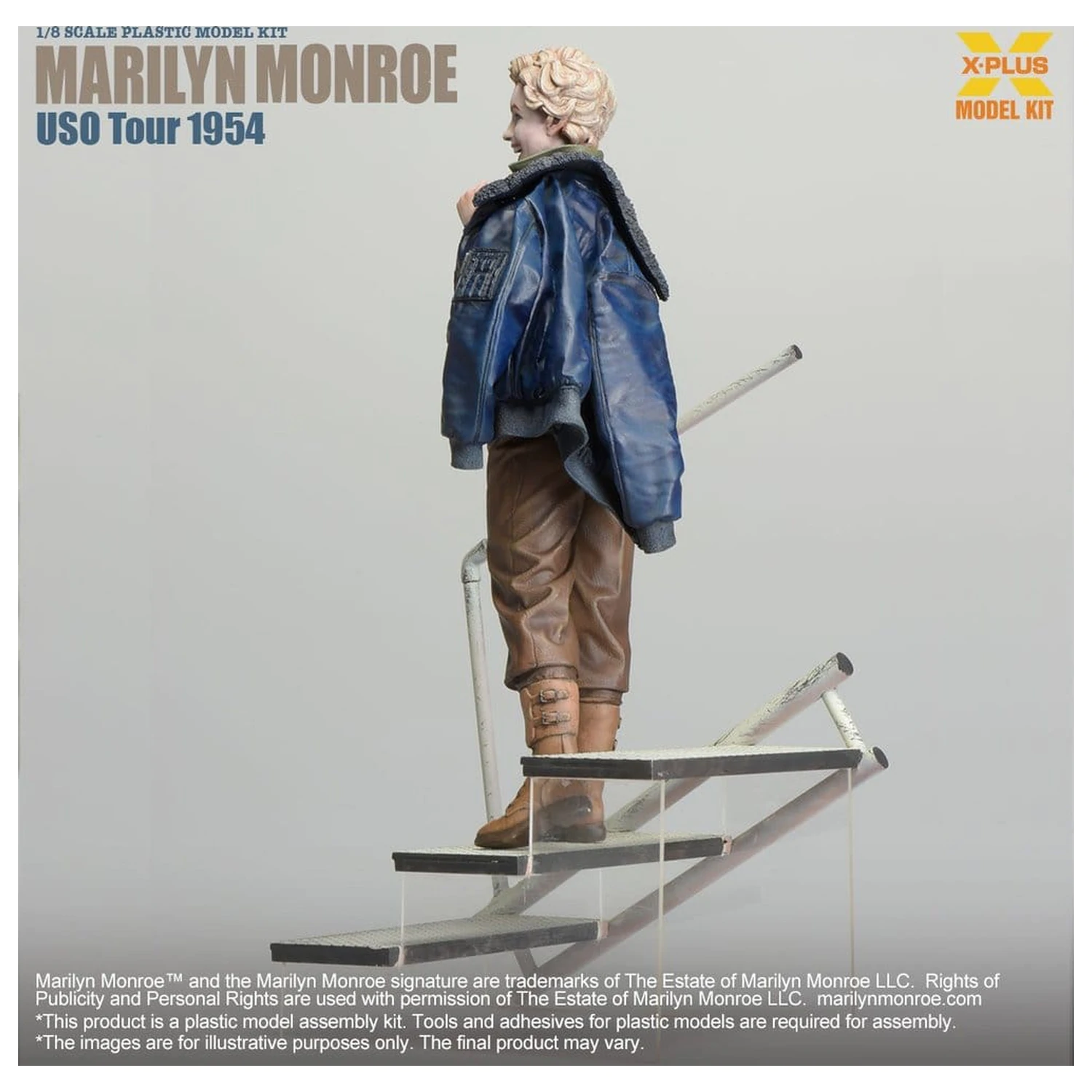 Marilyn Monroe Kunststoff Modellbausatz 1/8 (Reproduktion) 26 cm Produktfoto