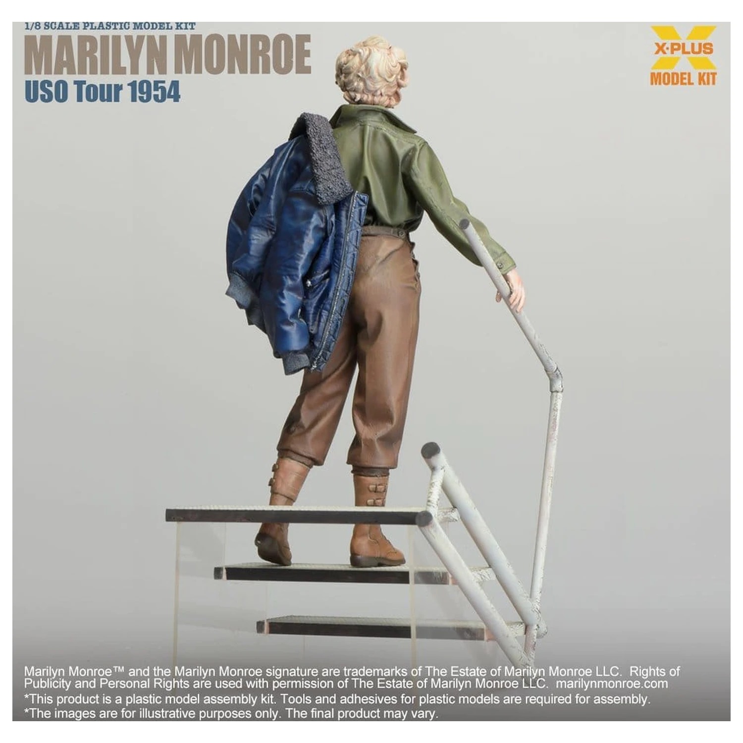 Marilyn Monroe Kunststoff Modellbausatz 1/8 (Reproduktion) 26 cm Produktfoto