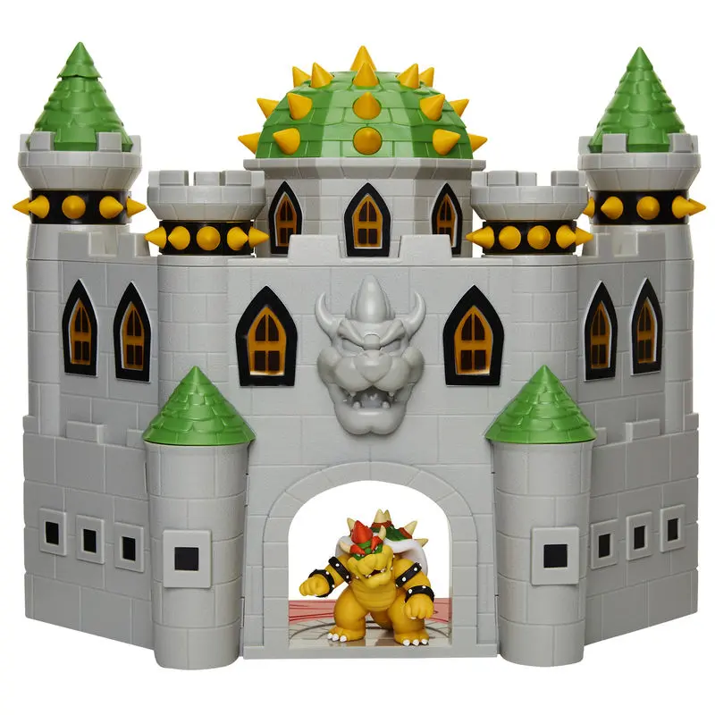 World of Nintendo Super Mario Deluxe Spielset Bowsers Schloss termékfotó