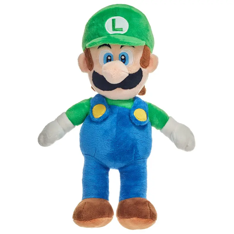Super Mario Bros Luigi Plüschfigur 35cm Produktfoto