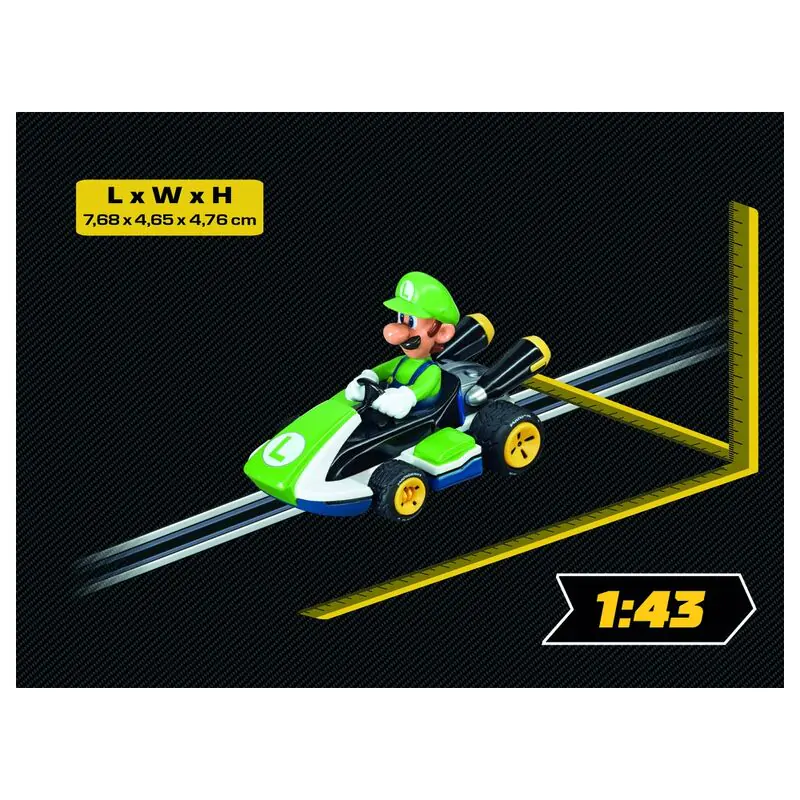 Mario Kart 8 Luigi Spielzeugauto termékfotó