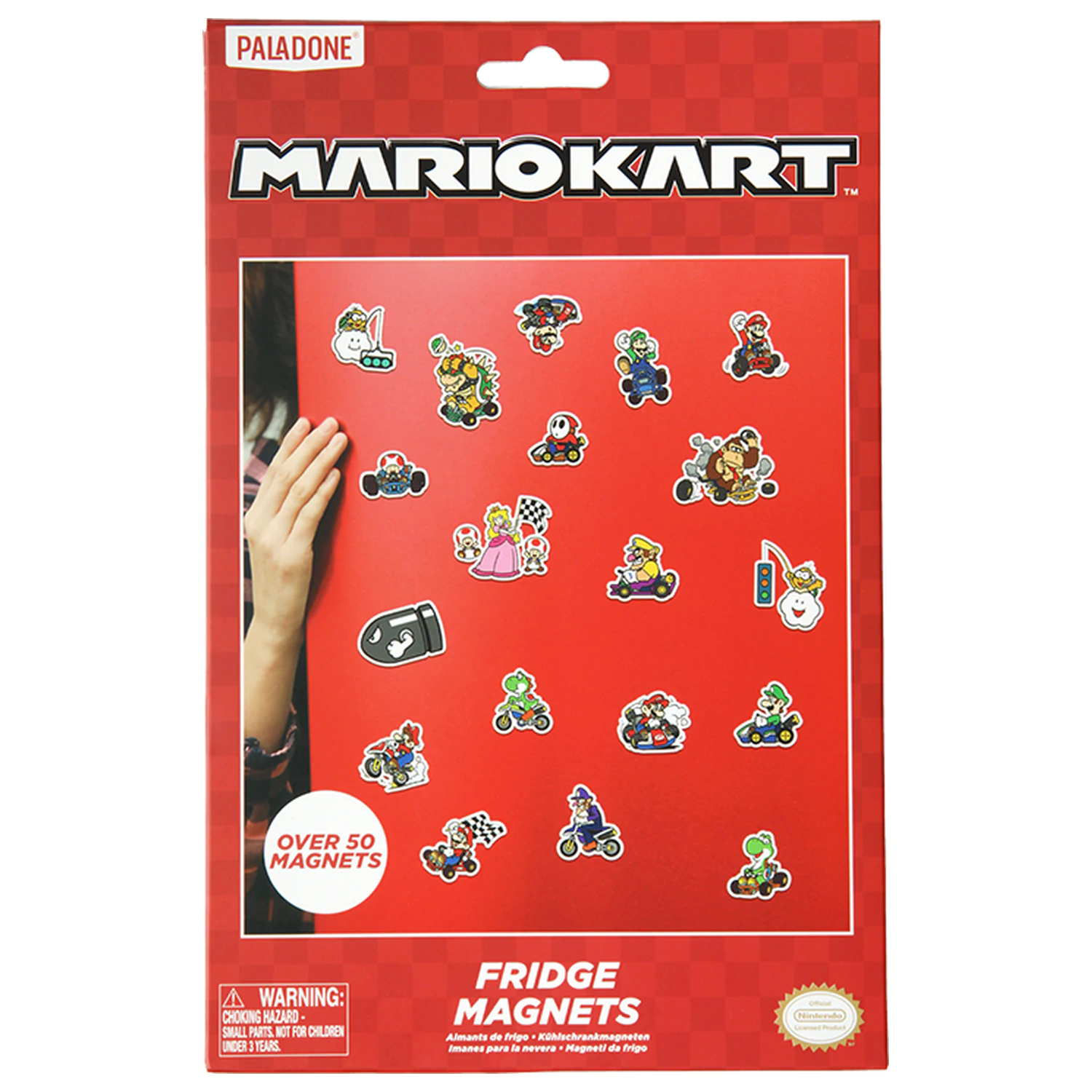 Mario Kart Set von Kühlschrankmagneten Produktfoto