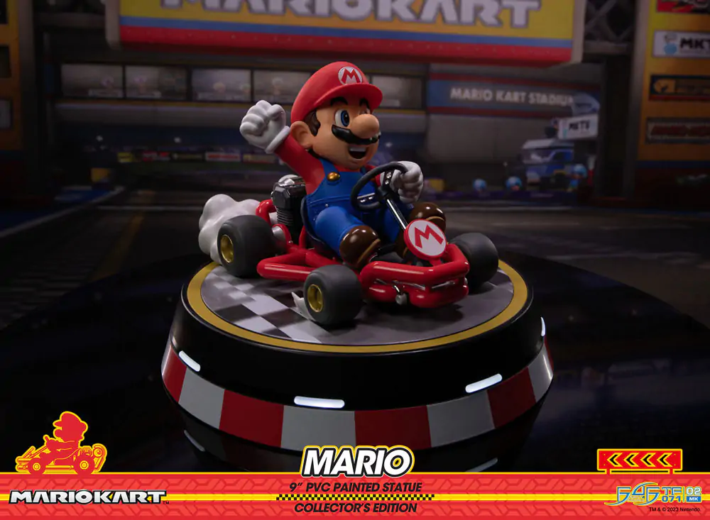 Mario Kart PVC Statue Mario Collector's Edition 22 cm Produktfoto