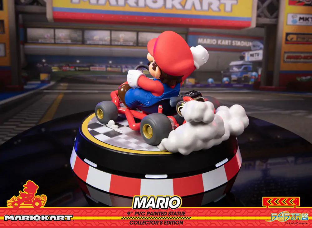 Mario Kart PVC Statue Mario Collector's Edition 22 cm Produktfoto