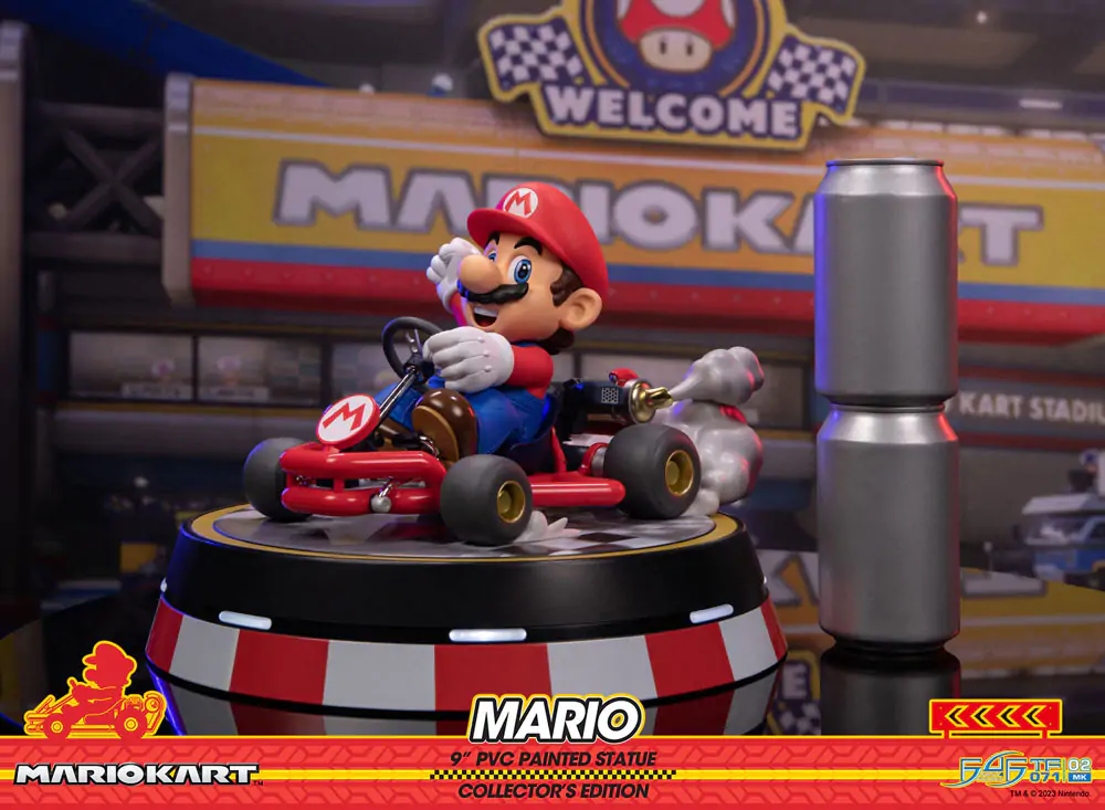 Mario Kart PVC Statue Mario Collector's Edition 22 cm Produktfoto