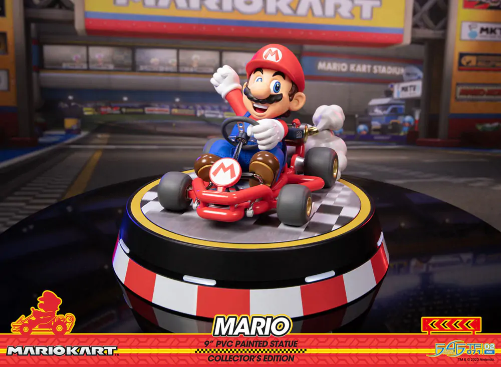 Mario Kart PVC Statue Mario Collector's Edition 22 cm Produktfoto