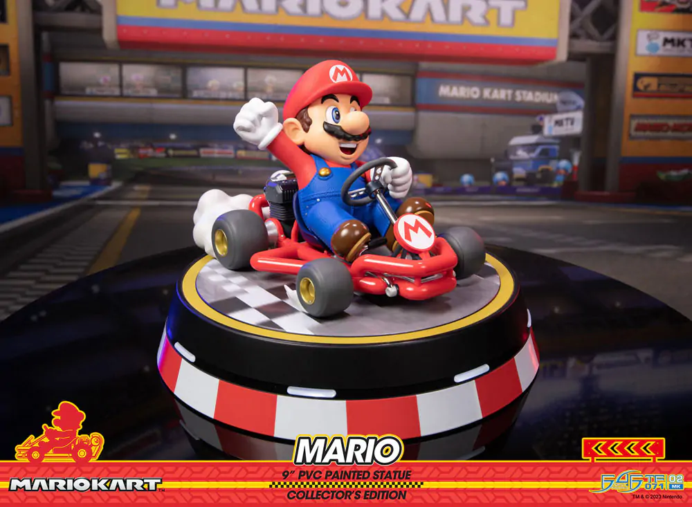 Mario Kart PVC Statue Mario Collector's Edition 22 cm Produktfoto