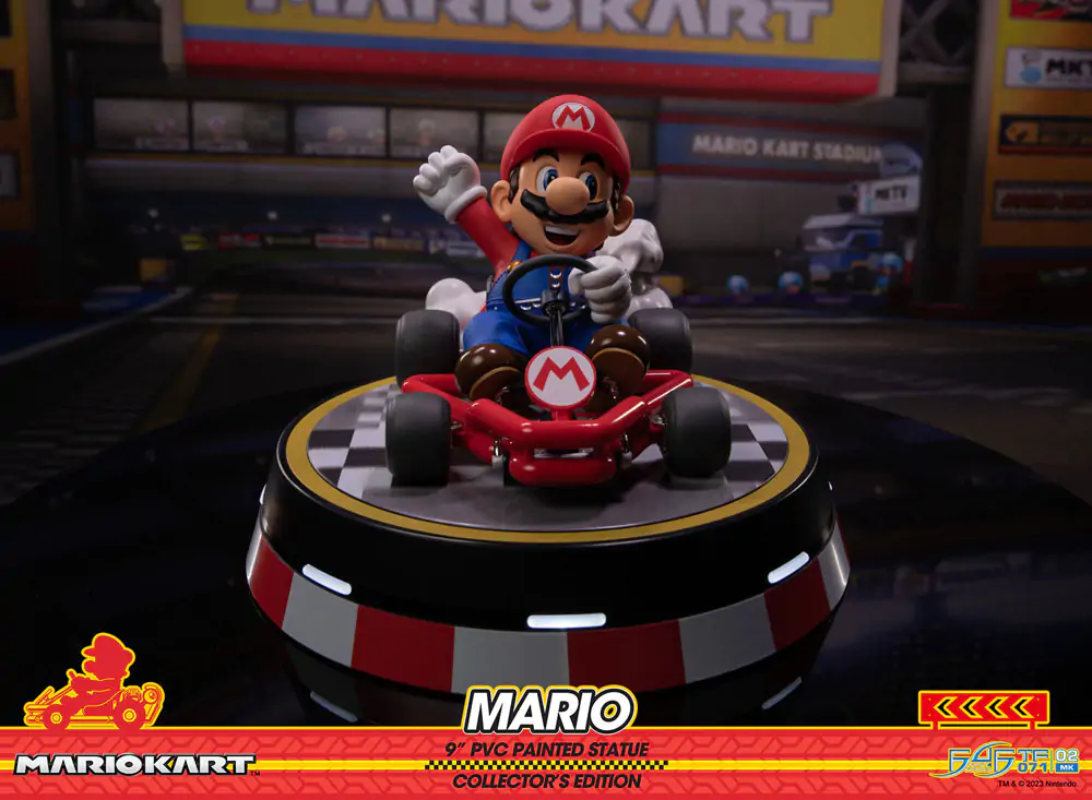 Mario Kart PVC Statue Mario Collector's Edition 22 cm Produktfoto