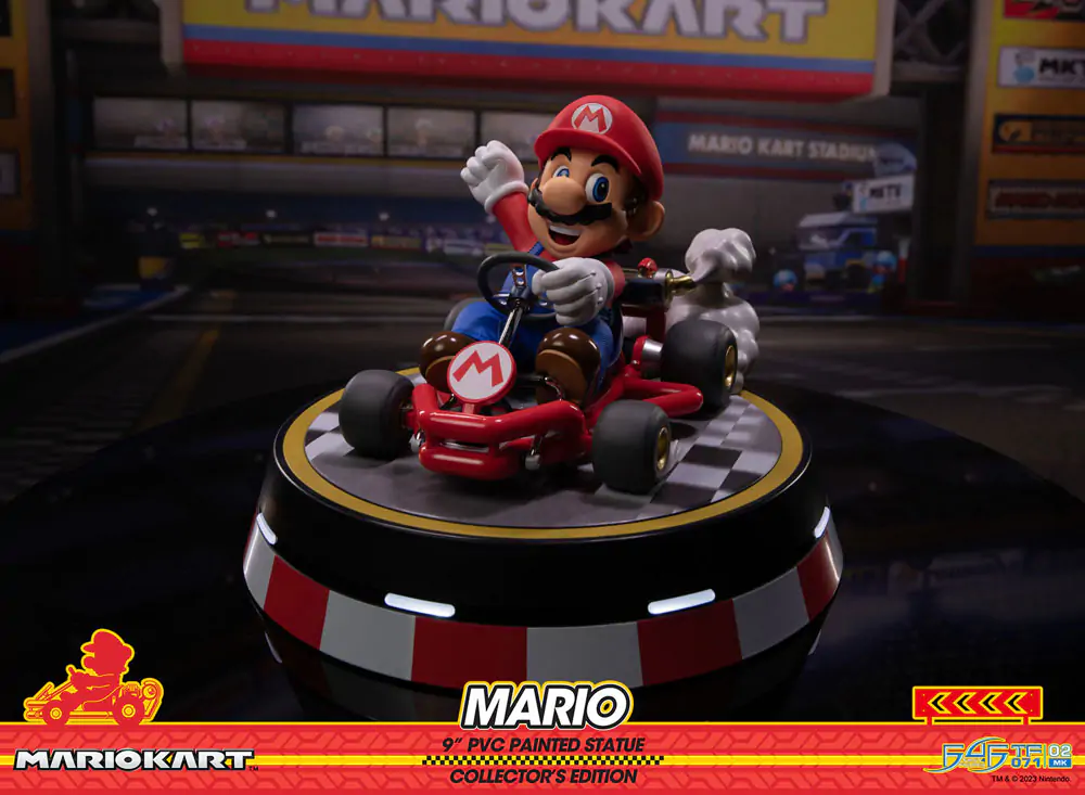 Mario Kart PVC Statue Mario Collector's Edition 22 cm Produktfoto