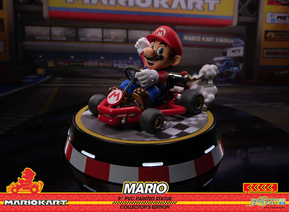 Mario Kart PVC Statue Mario Collector's Edition 22 cm Produktfoto