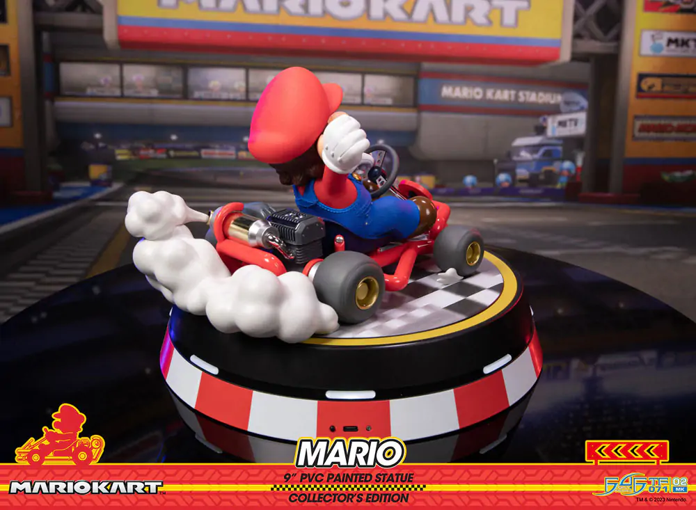 Mario Kart PVC Statue Mario Collector's Edition 22 cm Produktfoto