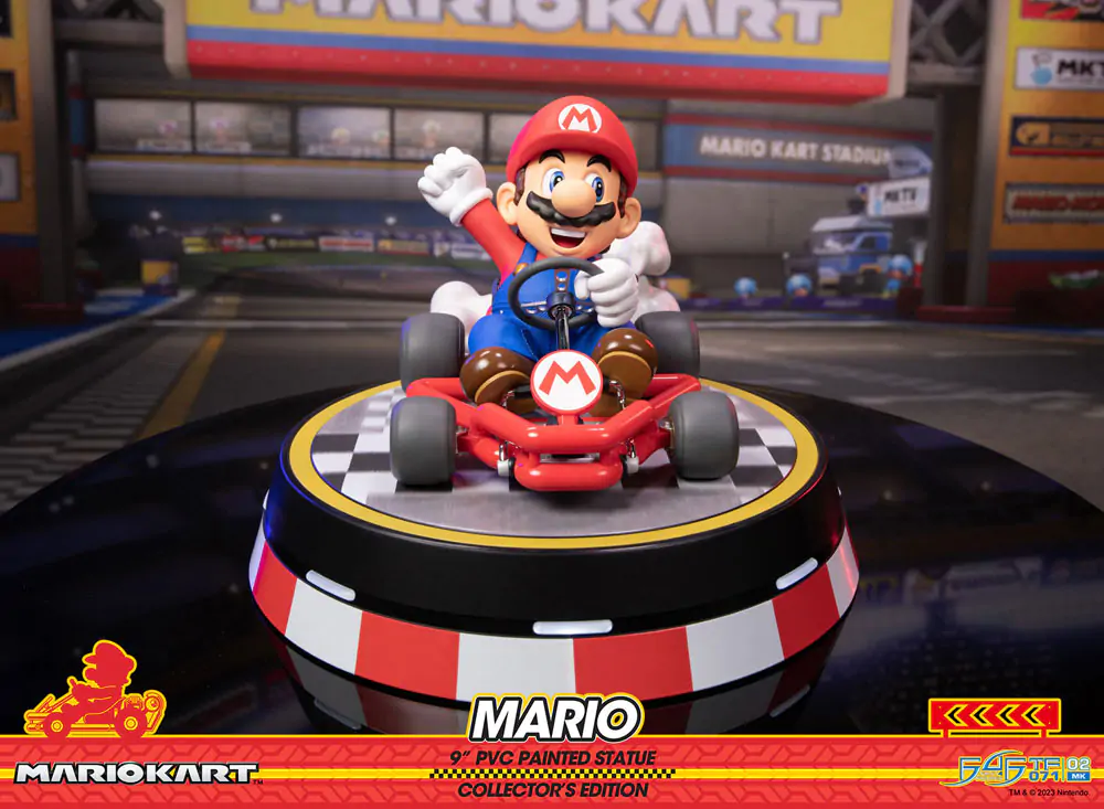 Mario Kart PVC Statue Mario Collector's Edition 22 cm Produktfoto