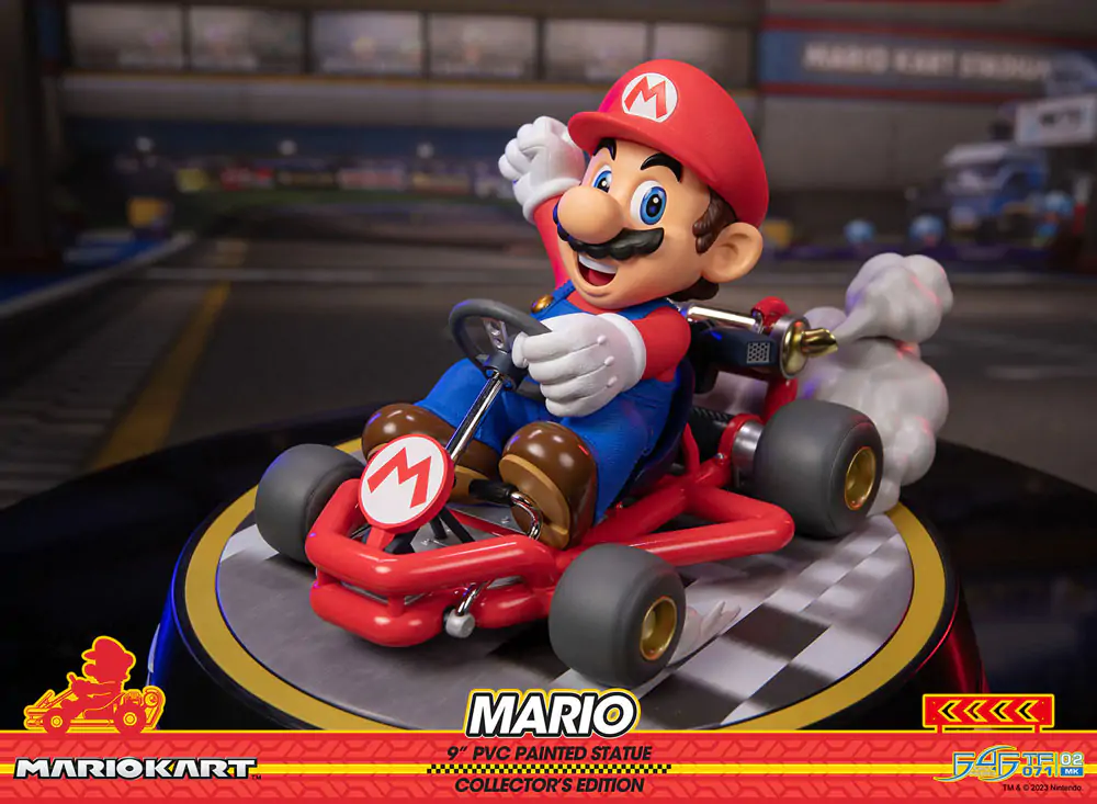 Mario Kart PVC Statue Mario Collector's Edition 22 cm Produktfoto
