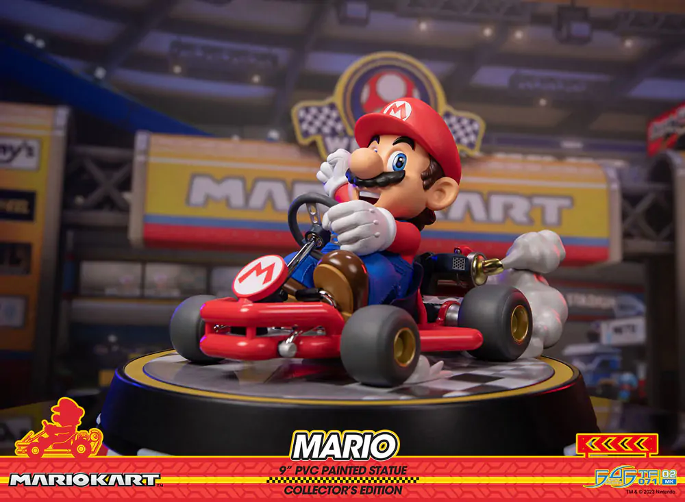 Mario Kart PVC Statue Mario Collector's Edition 22 cm Produktfoto