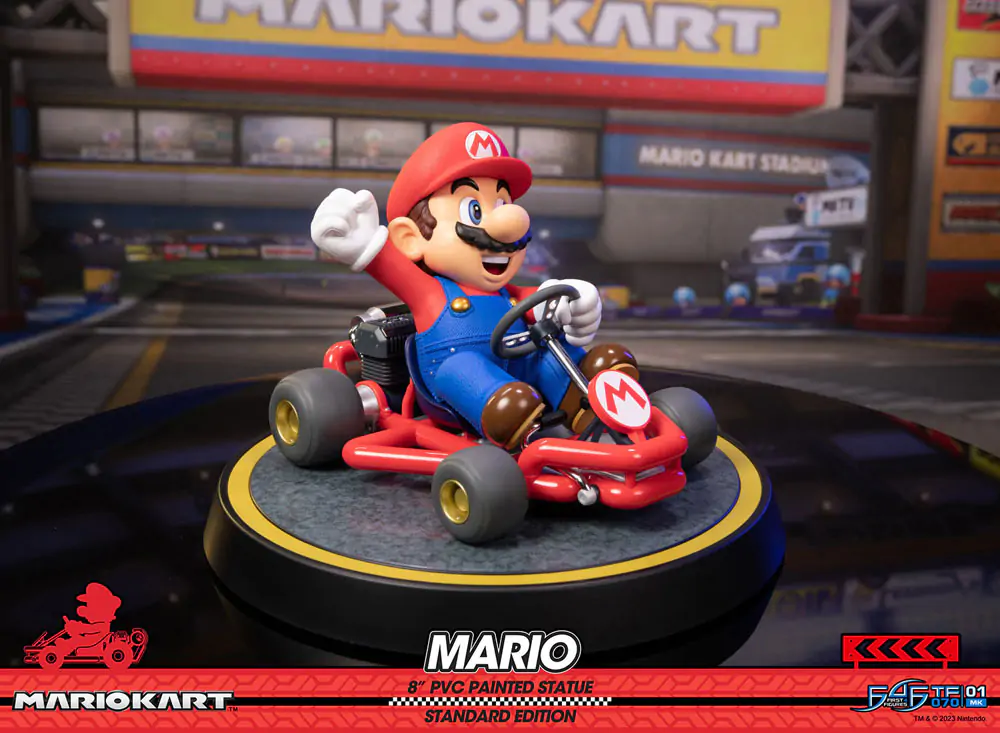 Mario Kart PVC Statue Mario Standard Edition 19 cm Produktfoto