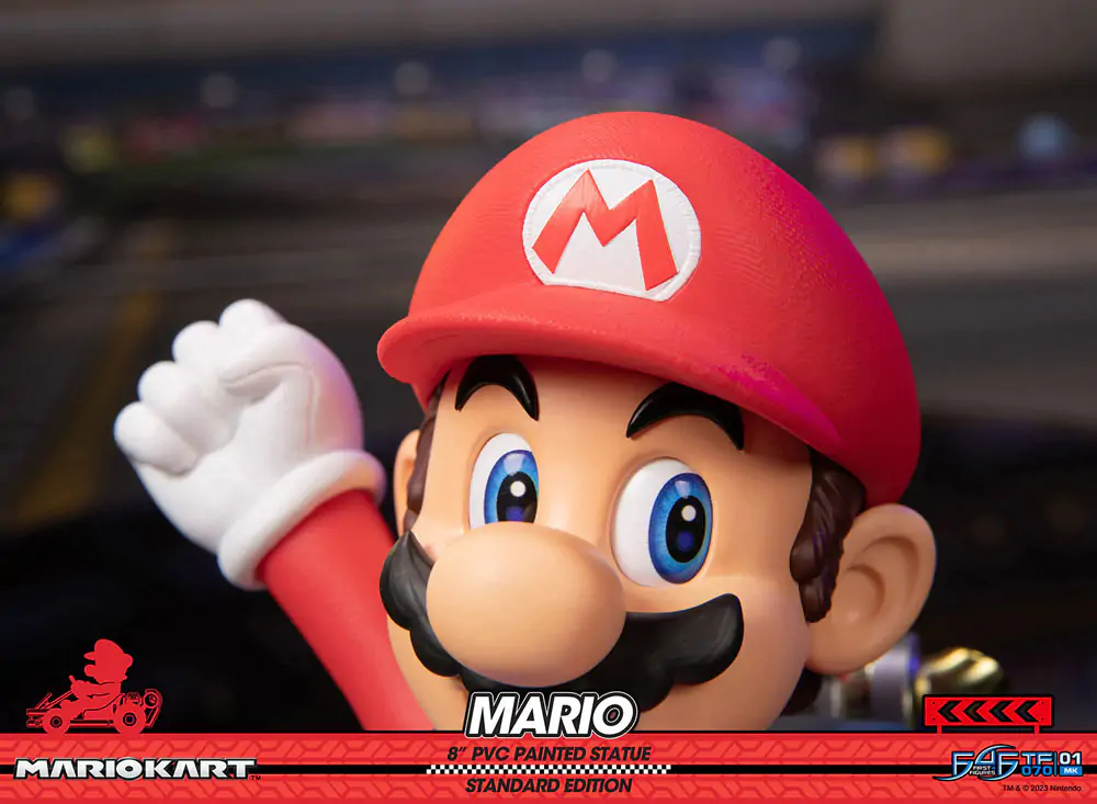 Mario Kart PVC Statue Mario Standard Edition 19 cm Produktfoto
