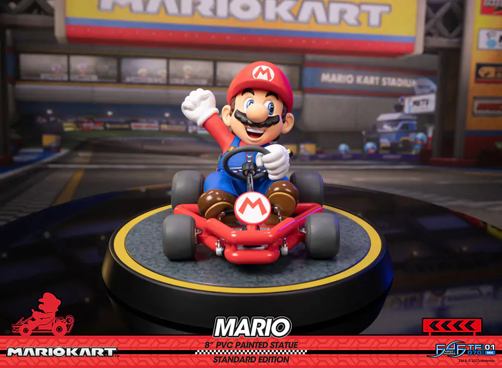 Mario Kart PVC Statue Mario Standard Edition 19 cm Produktfoto