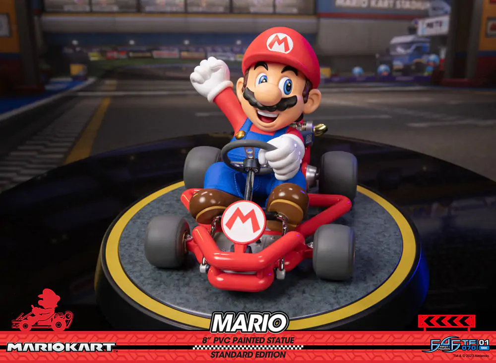 Mario Kart PVC Statue Mario Standard Edition 19 cm Produktfoto