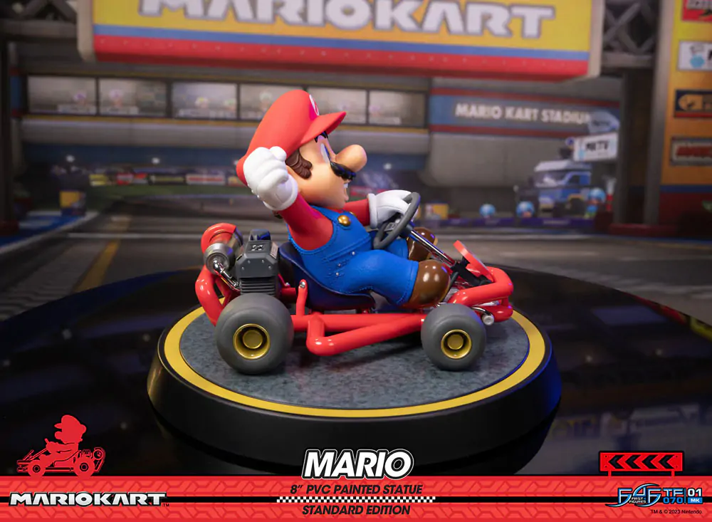 Mario Kart PVC Statue Mario Standard Edition 19 cm Produktfoto