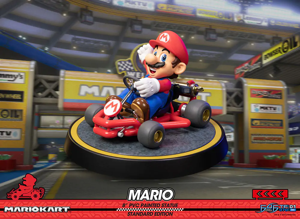 Mario Kart PVC Statue Mario Standard Edition 19 cm Produktfoto