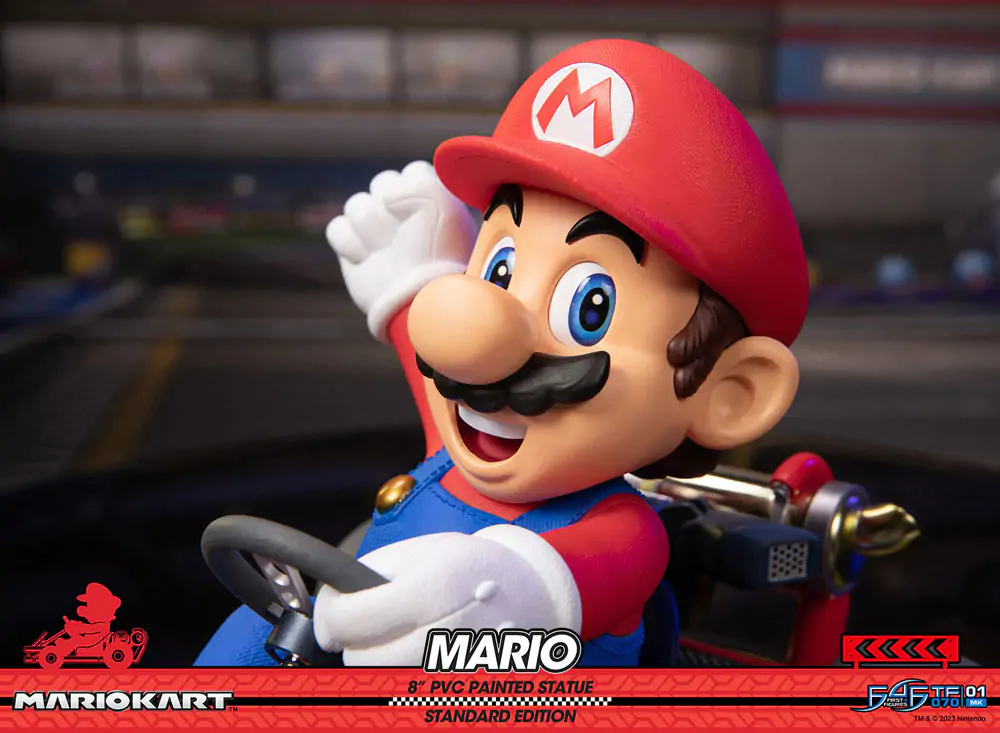 Mario Kart PVC Statue Mario Standard Edition 19 cm Produktfoto