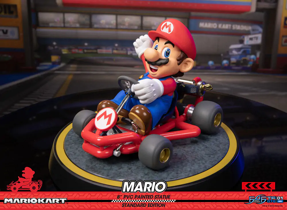 Mario Kart PVC Statue Mario Standard Edition 19 cm Produktfoto