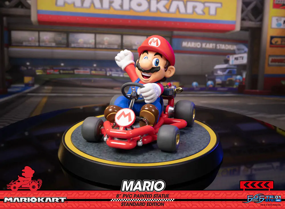 Mario Kart PVC Statue Mario Standard Edition 19 cm Produktfoto