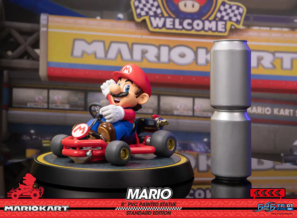 Mario Kart PVC Statue Mario Standard Edition 19 cm Produktfoto