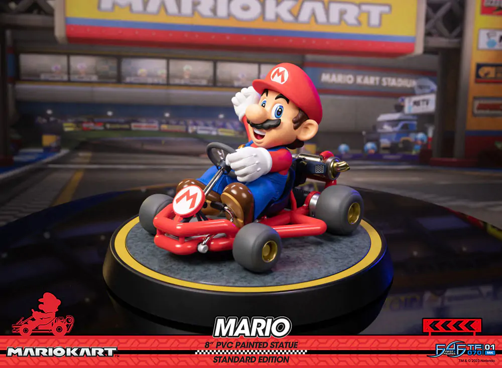 Mario Kart PVC Statue Mario Standard Edition 19 cm Produktfoto