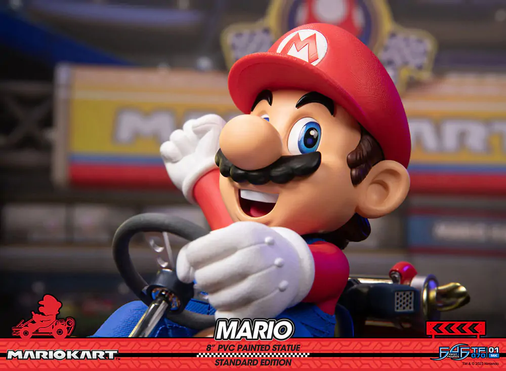 Mario Kart PVC Statue Mario Standard Edition 19 cm Produktfoto