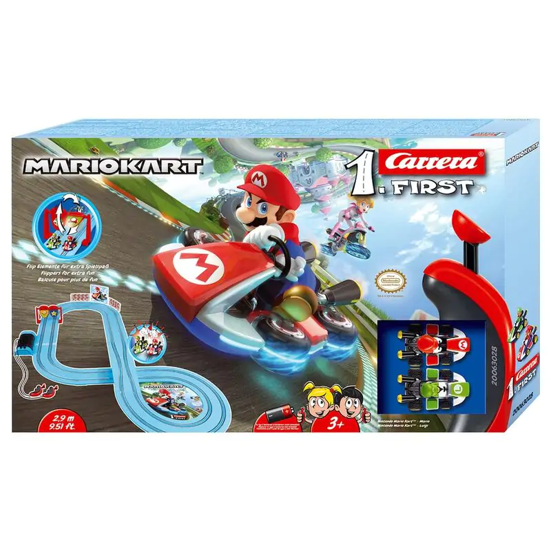 Mario Kart Mario vs Luigi elektrische Rennstrecke Produktfoto