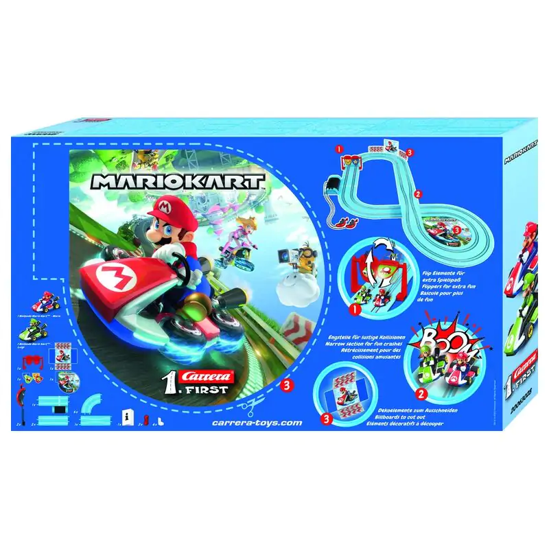 Mario Kart Mario vs Luigi elektrische Rennstrecke Produktfoto