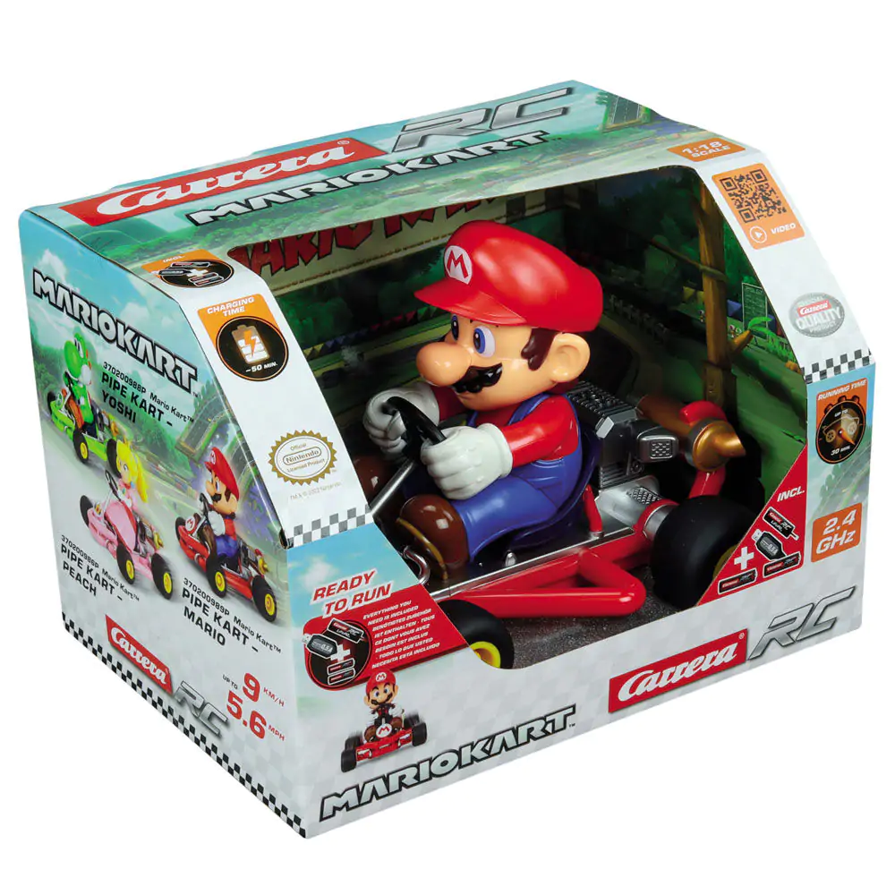 Mario Kart Pipe Kart ferngesteuertes Auto Produktfoto
