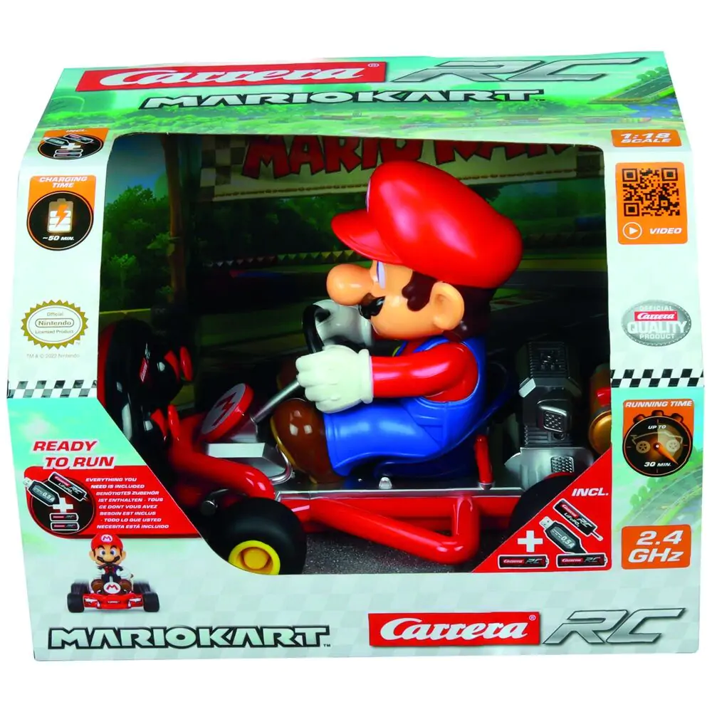 Mario Kart Pipe Kart ferngesteuertes Auto Produktfoto