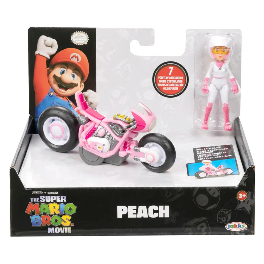 Mario Kart The Movie Peach Kart Figur 7cm termékfotó