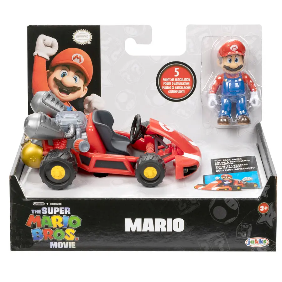 Mario Kart The Movie Super Mario Kart Figur 7cm termékfotó