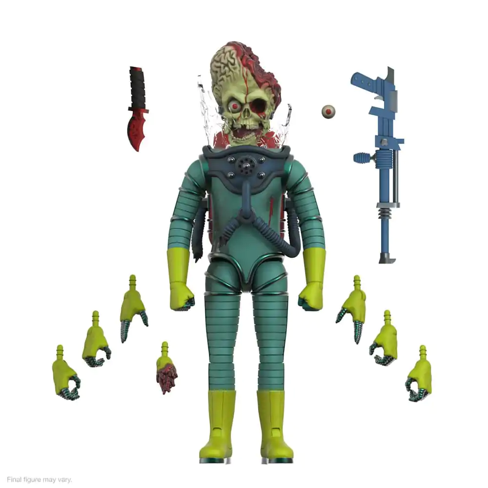 Mars Attacks Ultimates Actionfigur Martian Wave 1 (Smashing the Enemy) 18 cm termékfotó