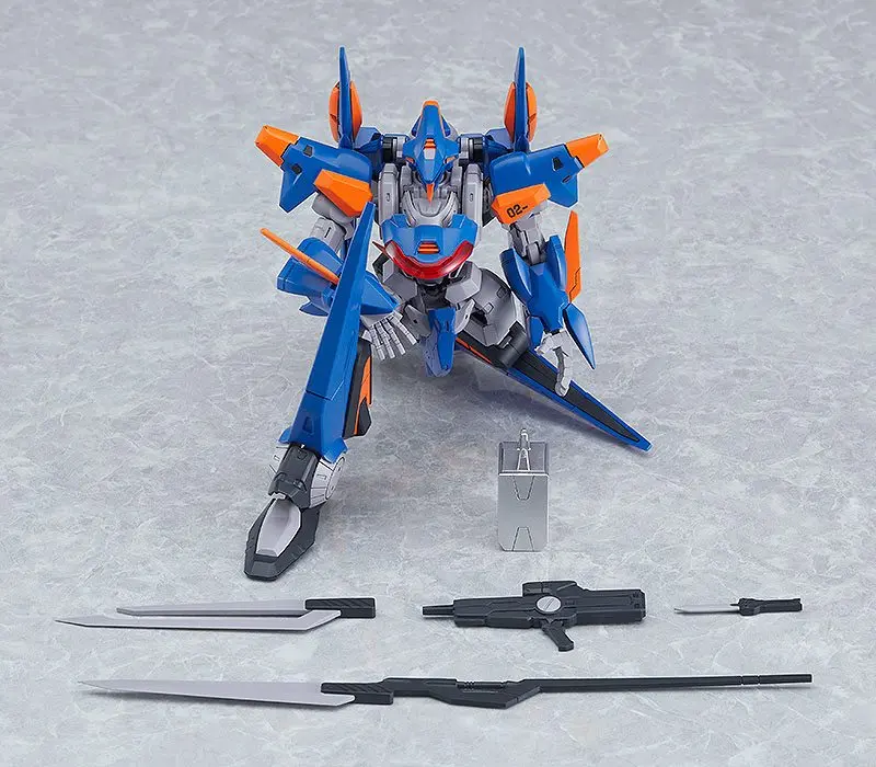 Martian Successor Nadesico Moderoid Plastic Model Kit Aestivalis Aerial Battle Frame 12 cm Produktfoto